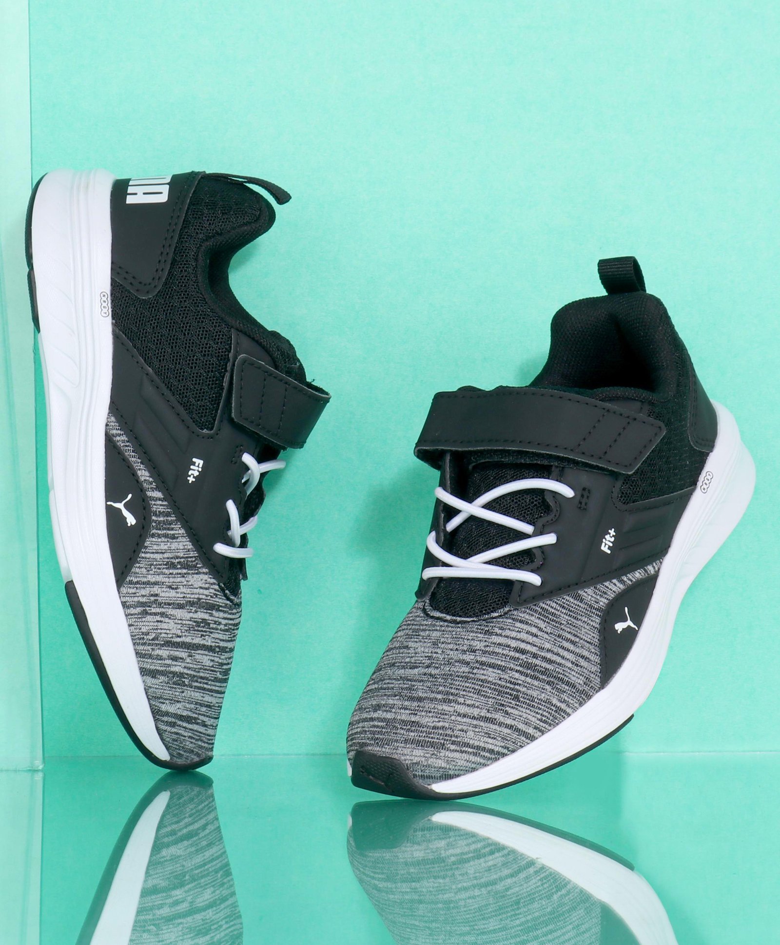 PUMA Nrgy Comet V Ps Sports Shoes -White Black-picture-16