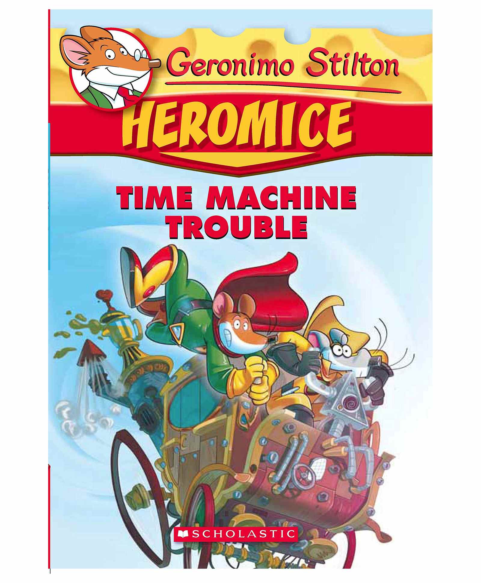 Geronimo Stilton Heromice The Machine Trouble Story Book - English-image-4