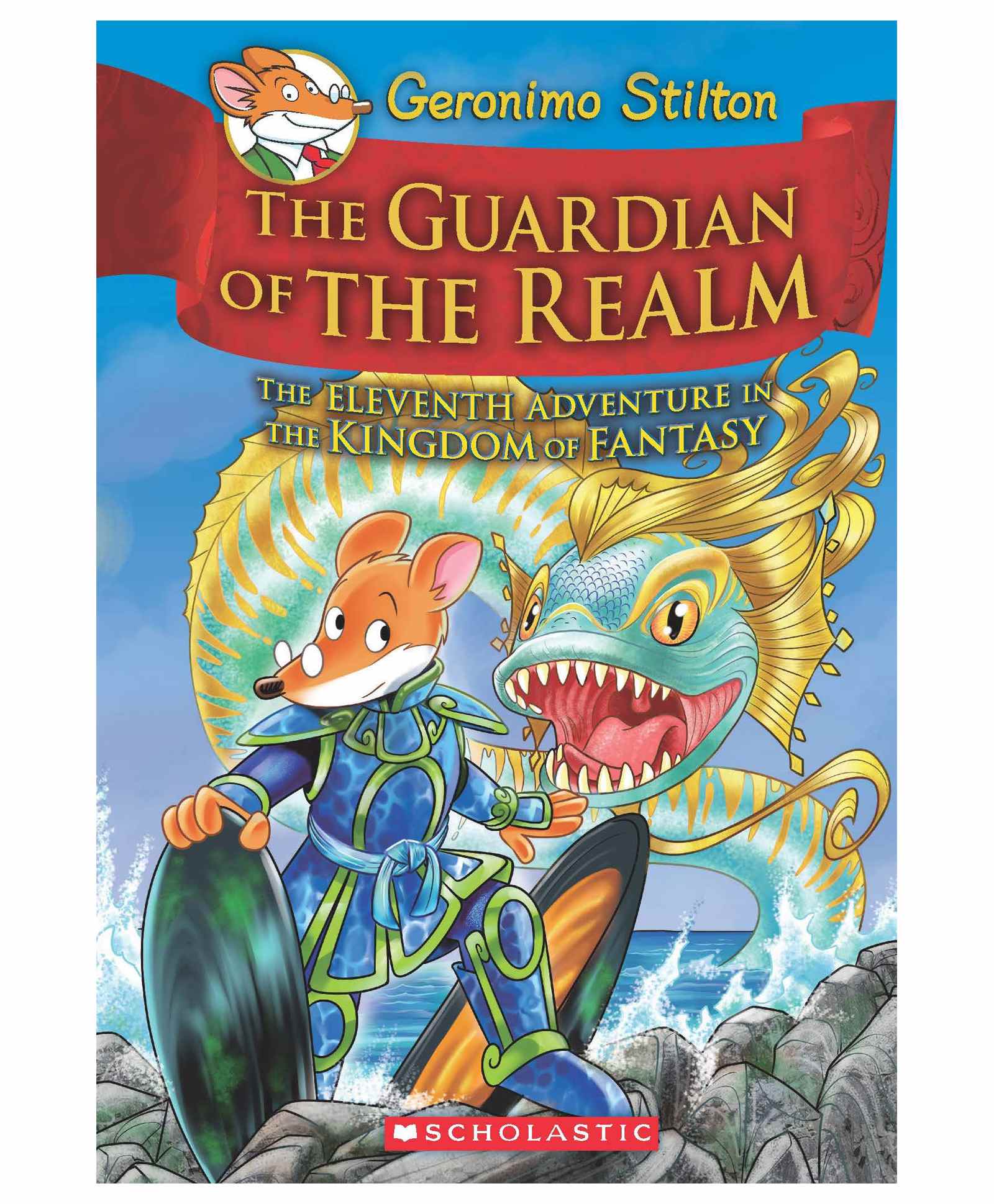 scholastic Geronimo Stilton The Guardian Of The Realm Story Book - English-picture-15