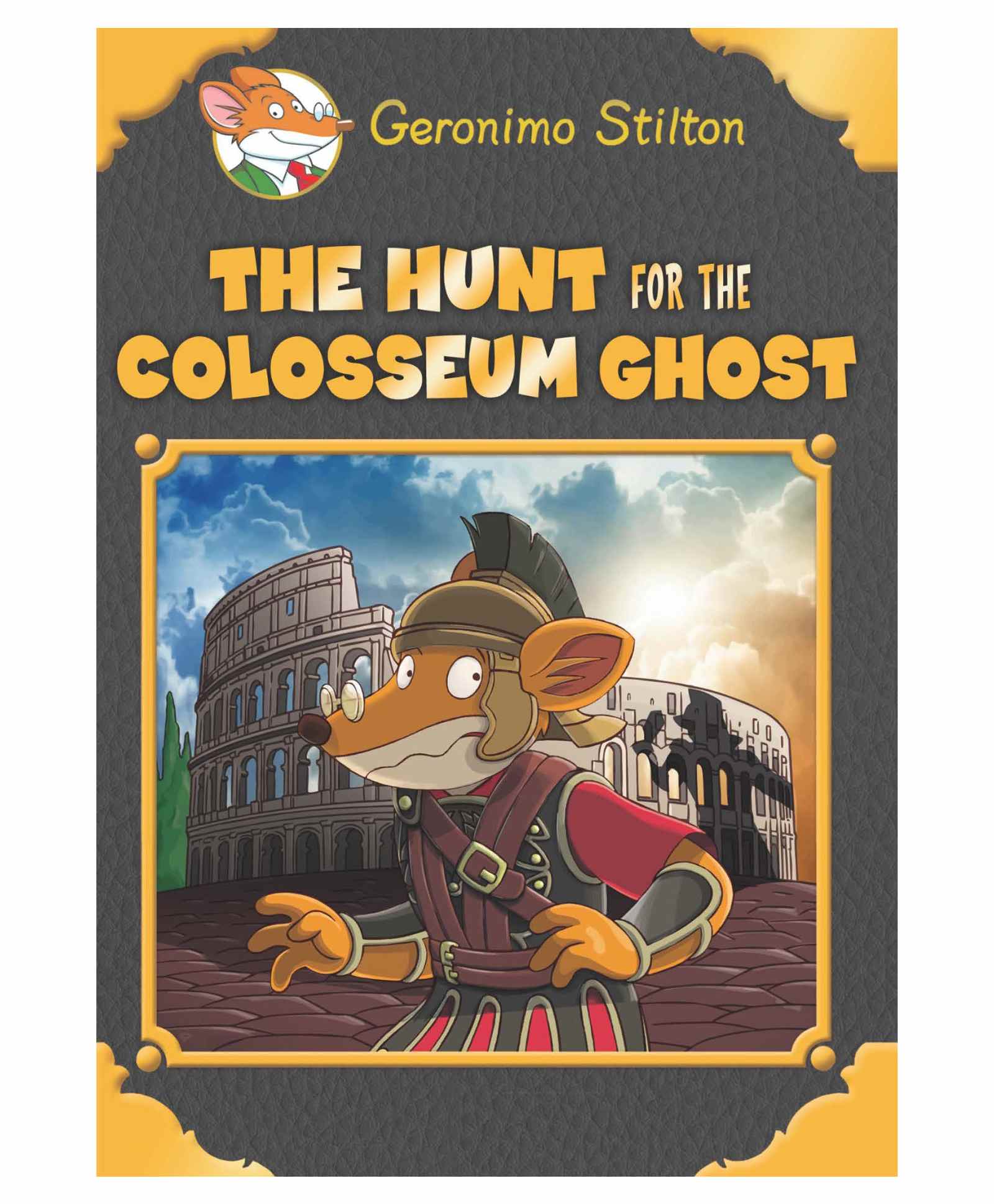 scholastic Geronimo Stilton The Hunt For The Colosseum Ghost Story Book - English-picture-23