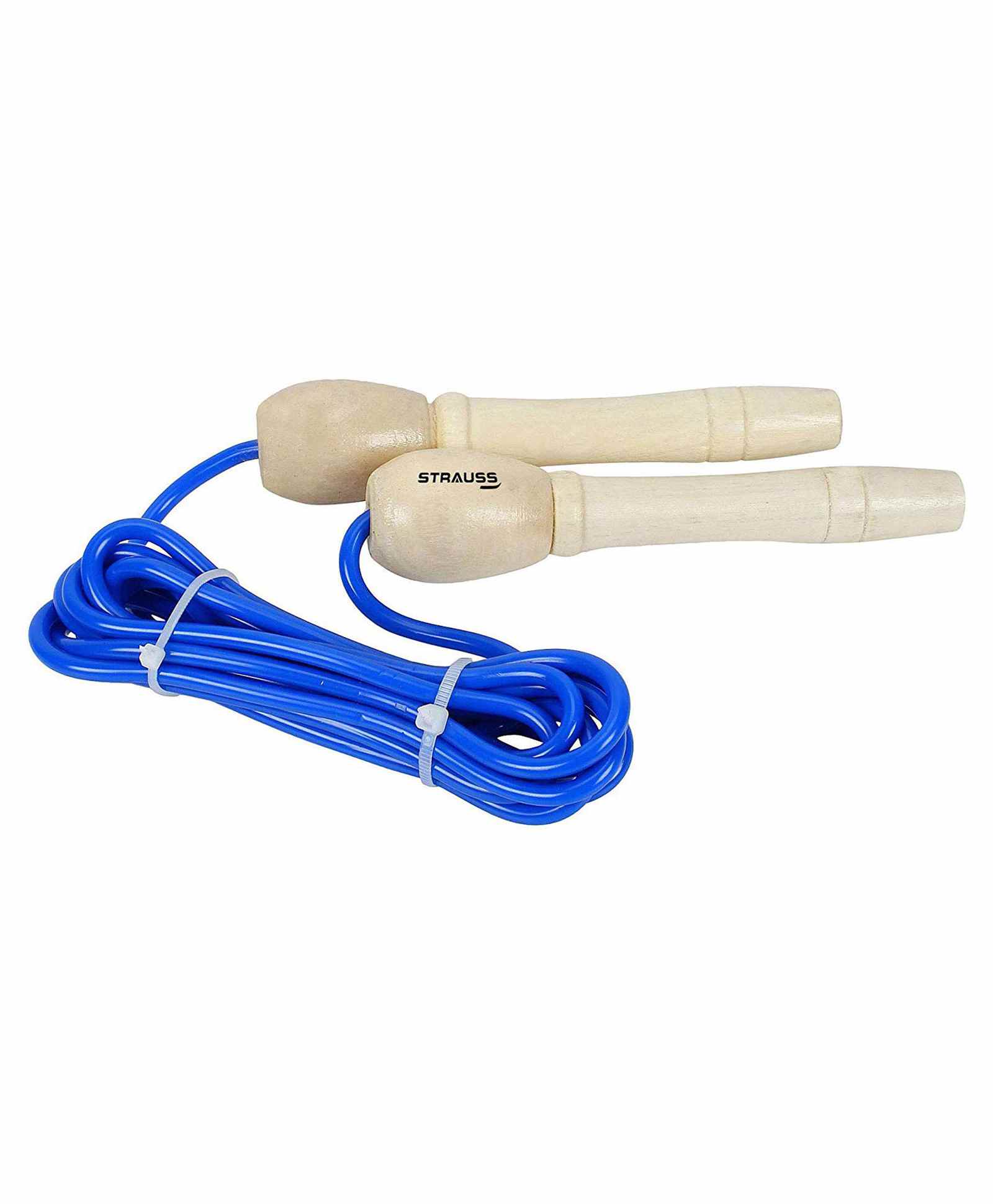 Strauss Wooden Skipping Rope - Blue-picture-6
