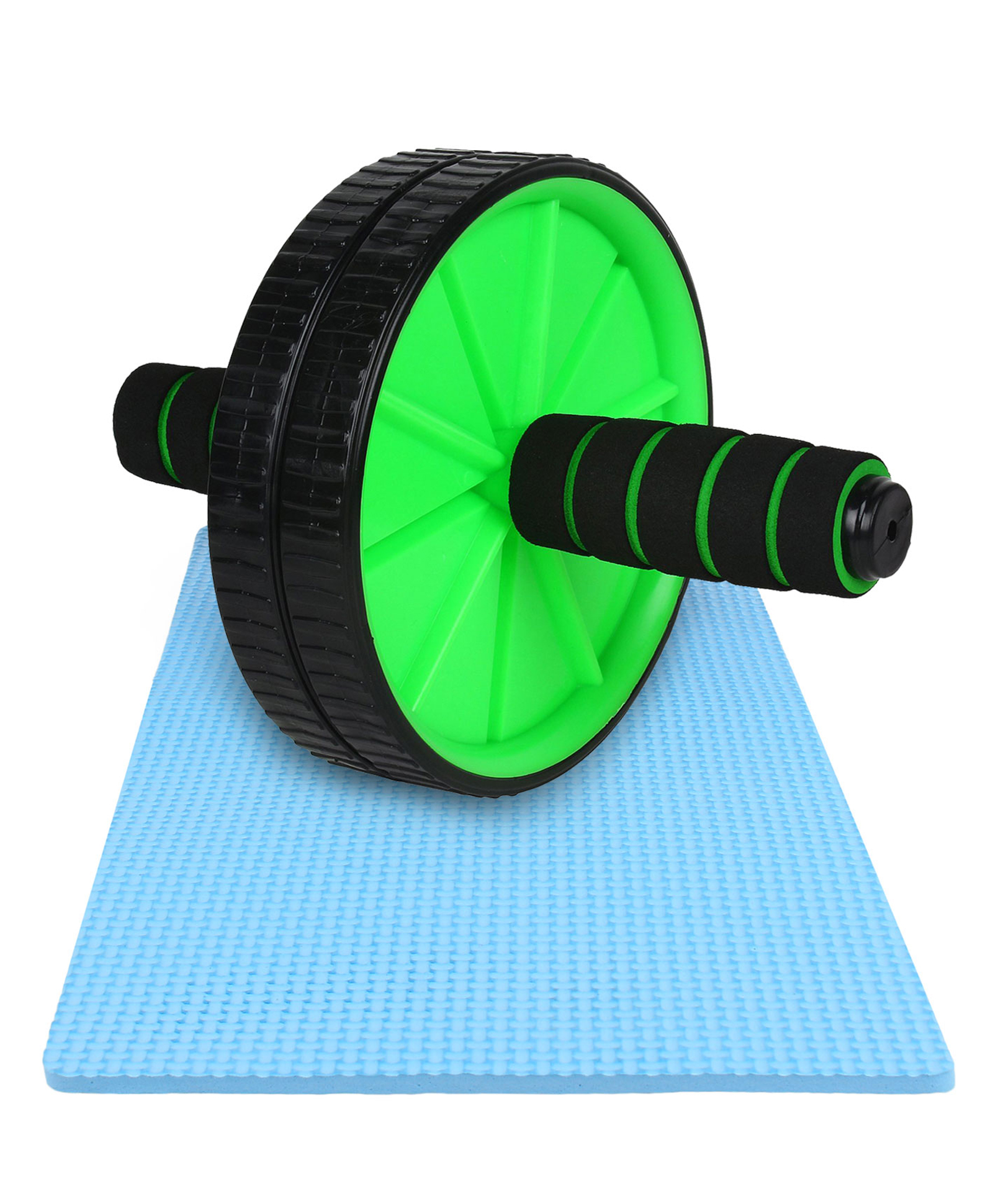 Strauss Double Exercise Wheel - Green-picture-4