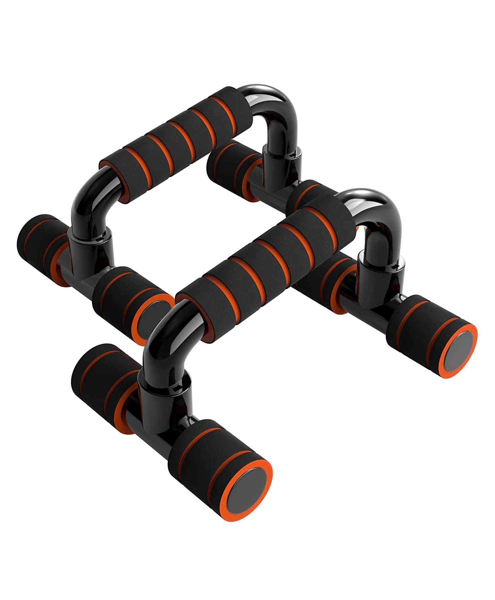Strauss Moto Push Up Bar Pack of 2 - Black Orange-picture-12