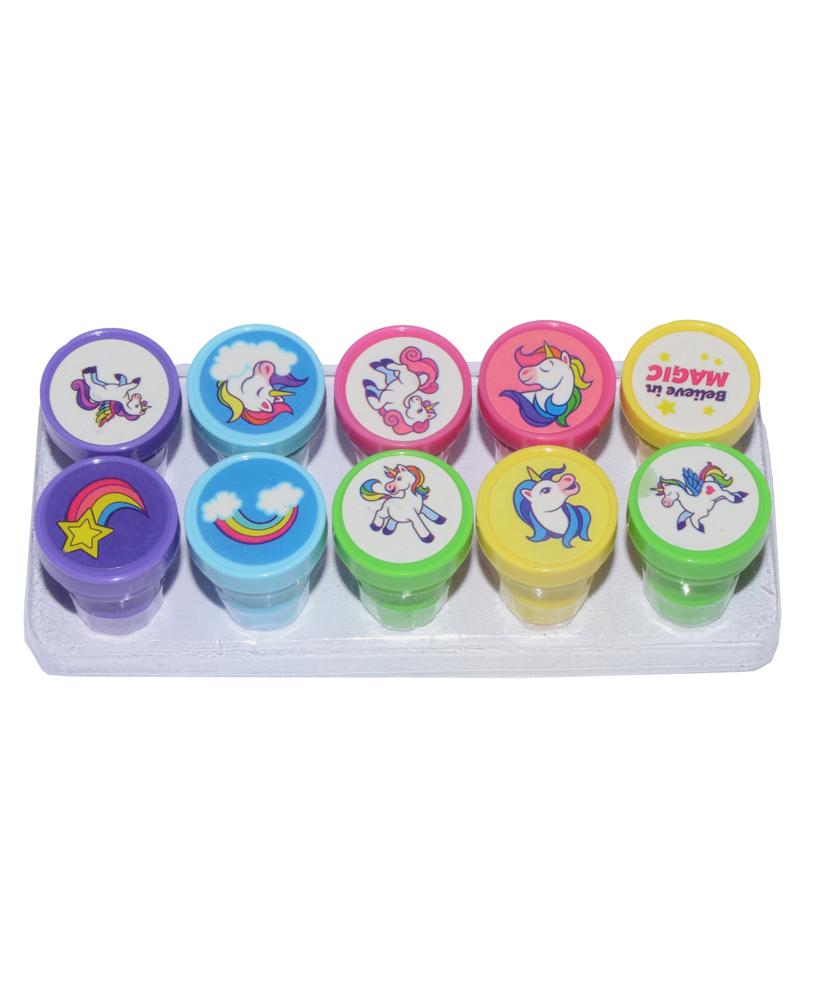 Crackles Unicorn Stamps Multicolour - Pack of 10-image-35