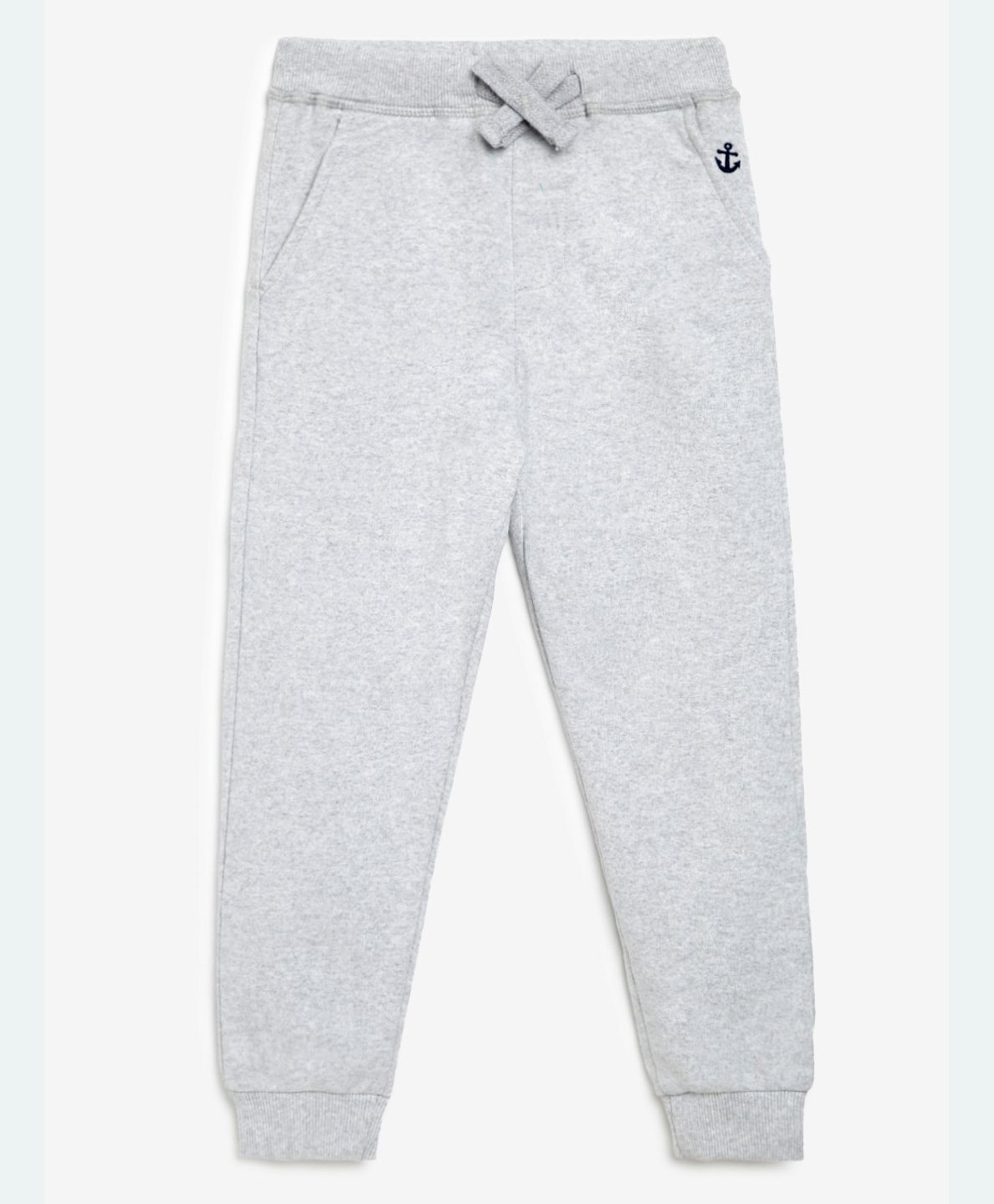 Campana Full Length Solid Joggers - Light Grey-picture-23