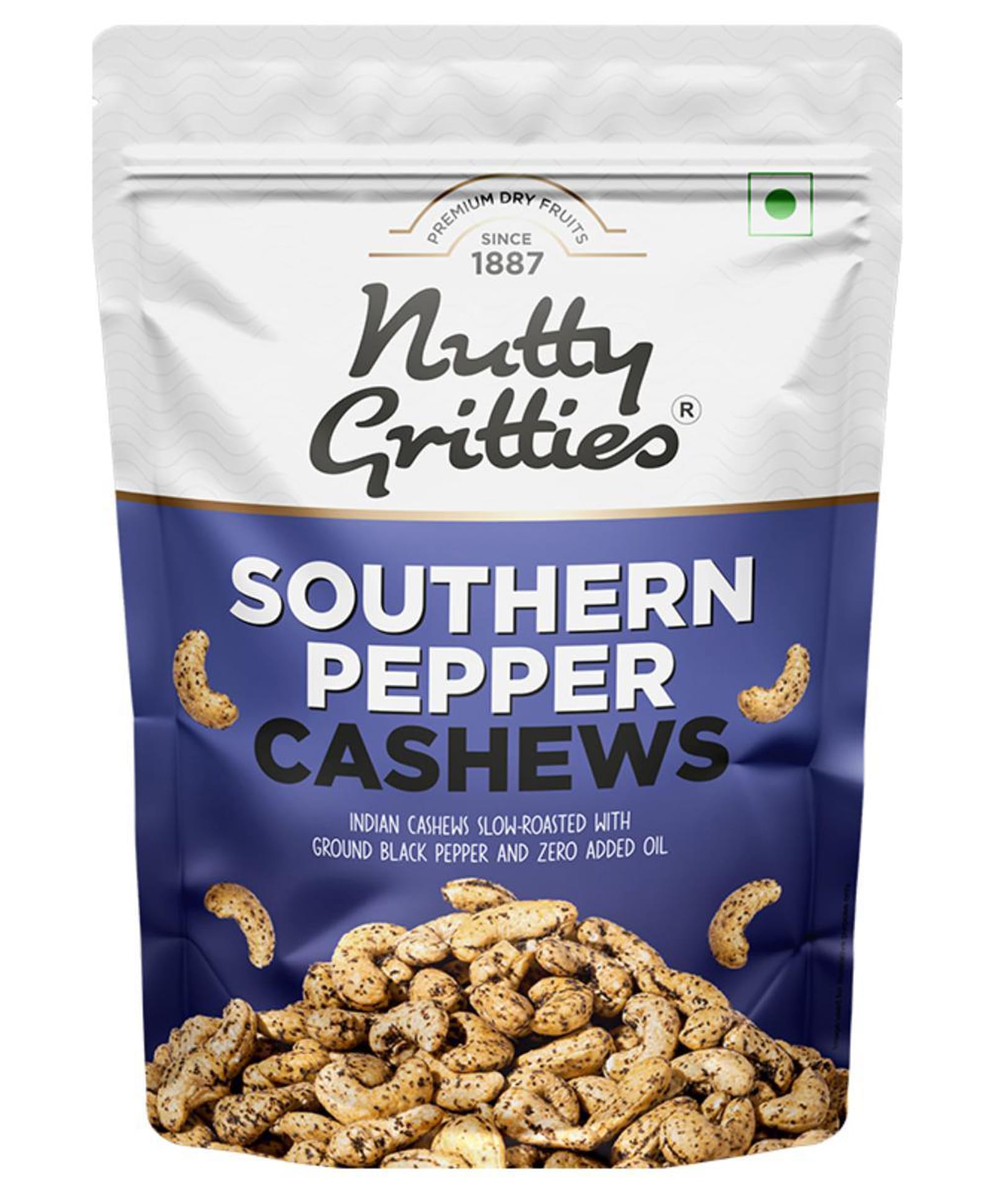 Nutty Gritties Southern Pepper Cashew Nuts - 200 gm-image-33