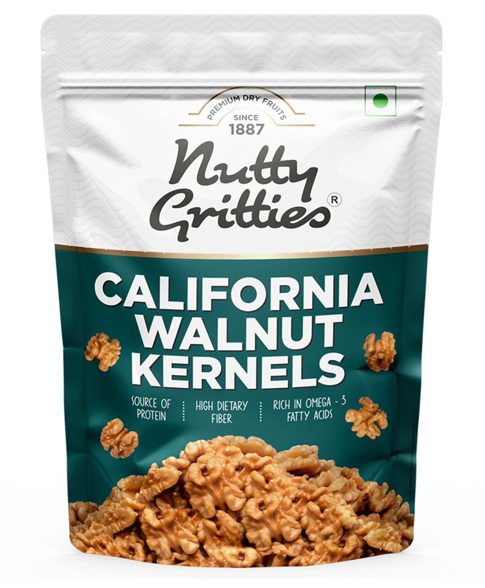 Nutty Gritties California Walnut Kernels Akhrot Giri - 200 gm-image-19