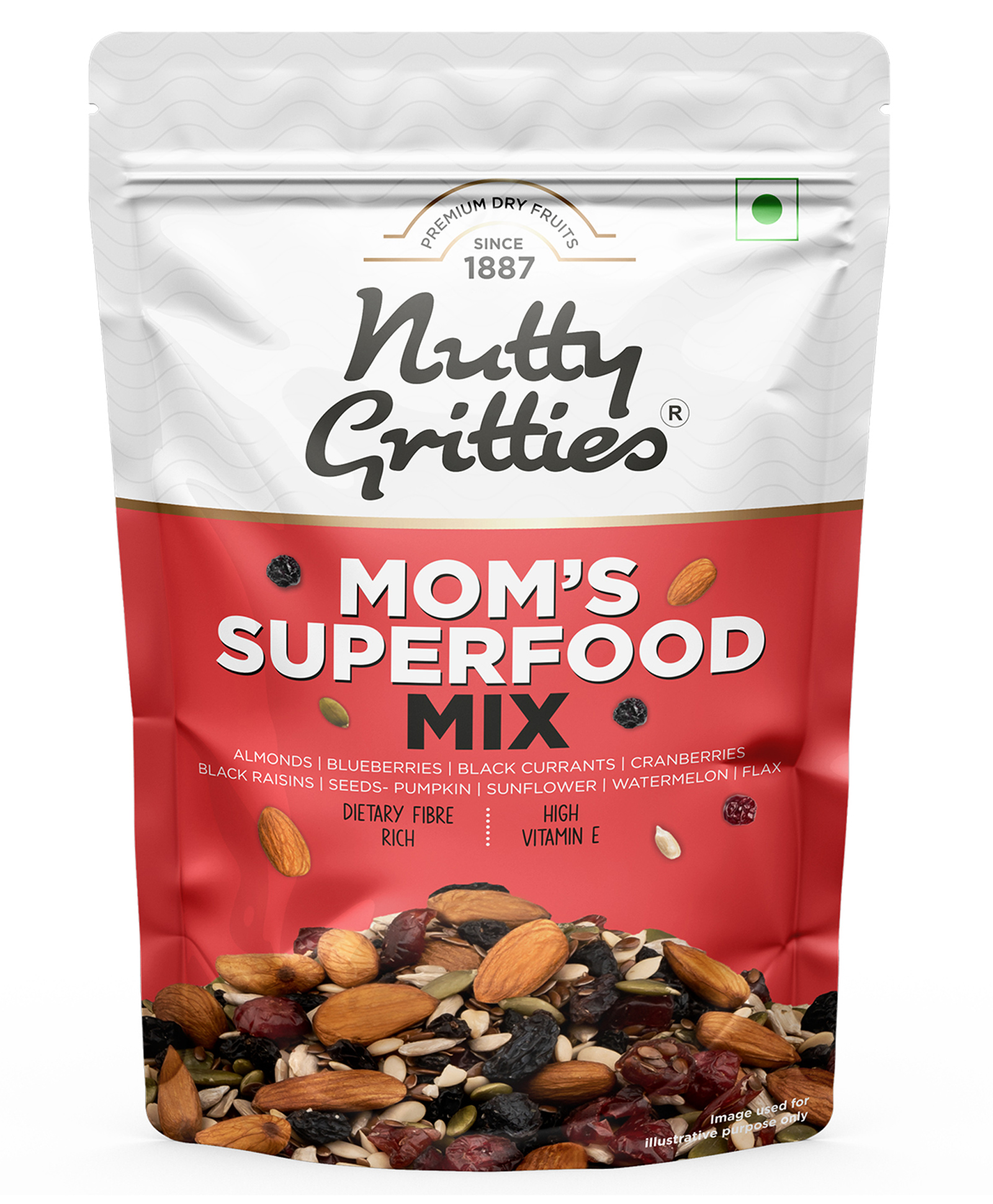 Nutty Gritties Mom's Superfood Trail Mix Healthy Snack - 200 gm-image-7