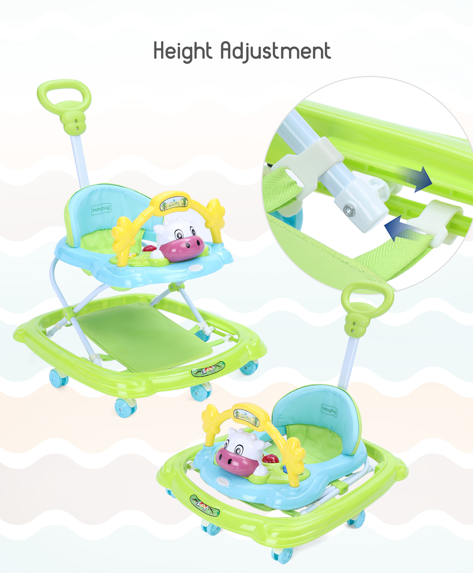 firstcry babyhug walker