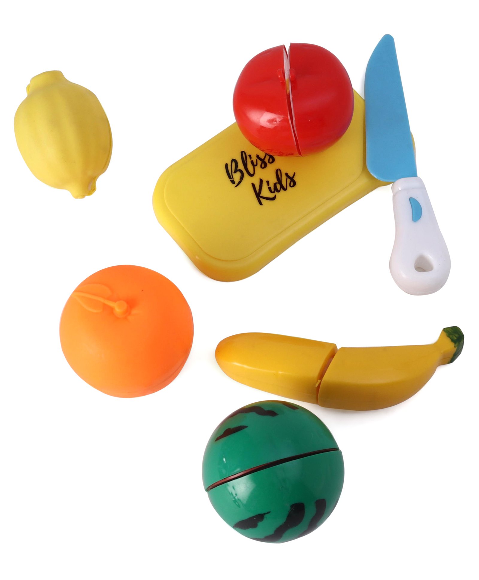 Bliss Kids Cutting Fruit  Play Foods (Color & Desgin May Vary)
