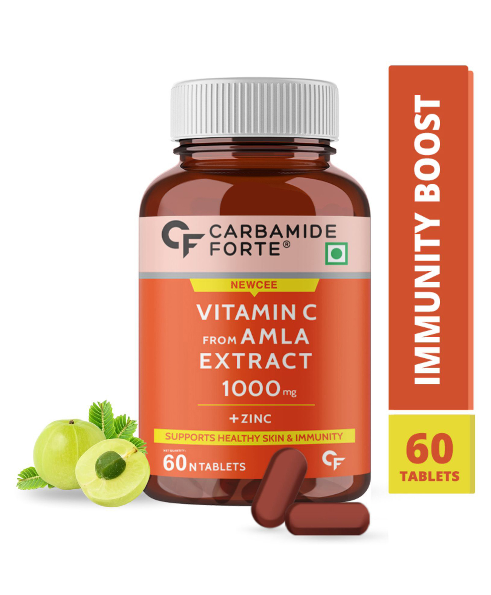 Carbamide Forte Natural Vitamin C 1000mg Tablet 60 Piece Online In India Buy At Best Price From Firstcry Com