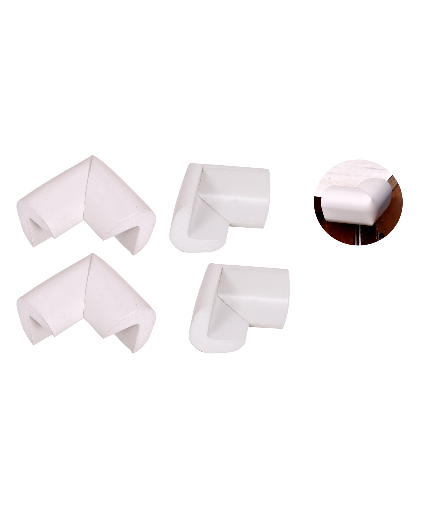 the little lookers The Little Looker Baby Proofing Corner Guards Pack of 4 - White-picture-16