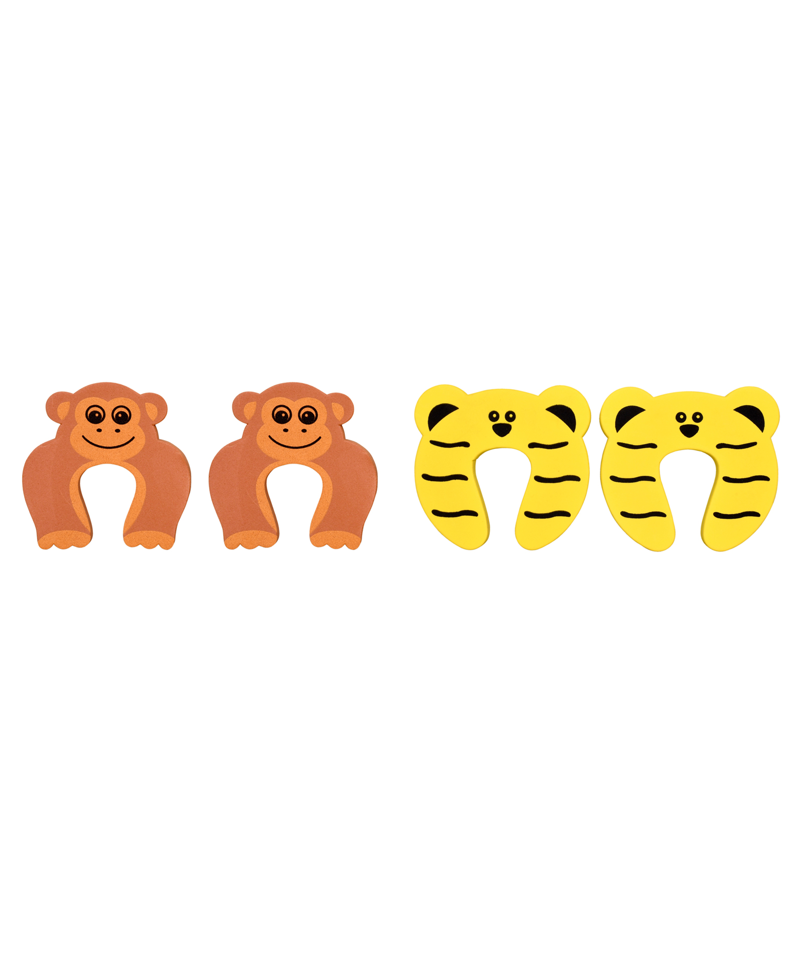The Little Lookers Animal Shaped Door Guard Pack of 4 - Multicolor-image-46