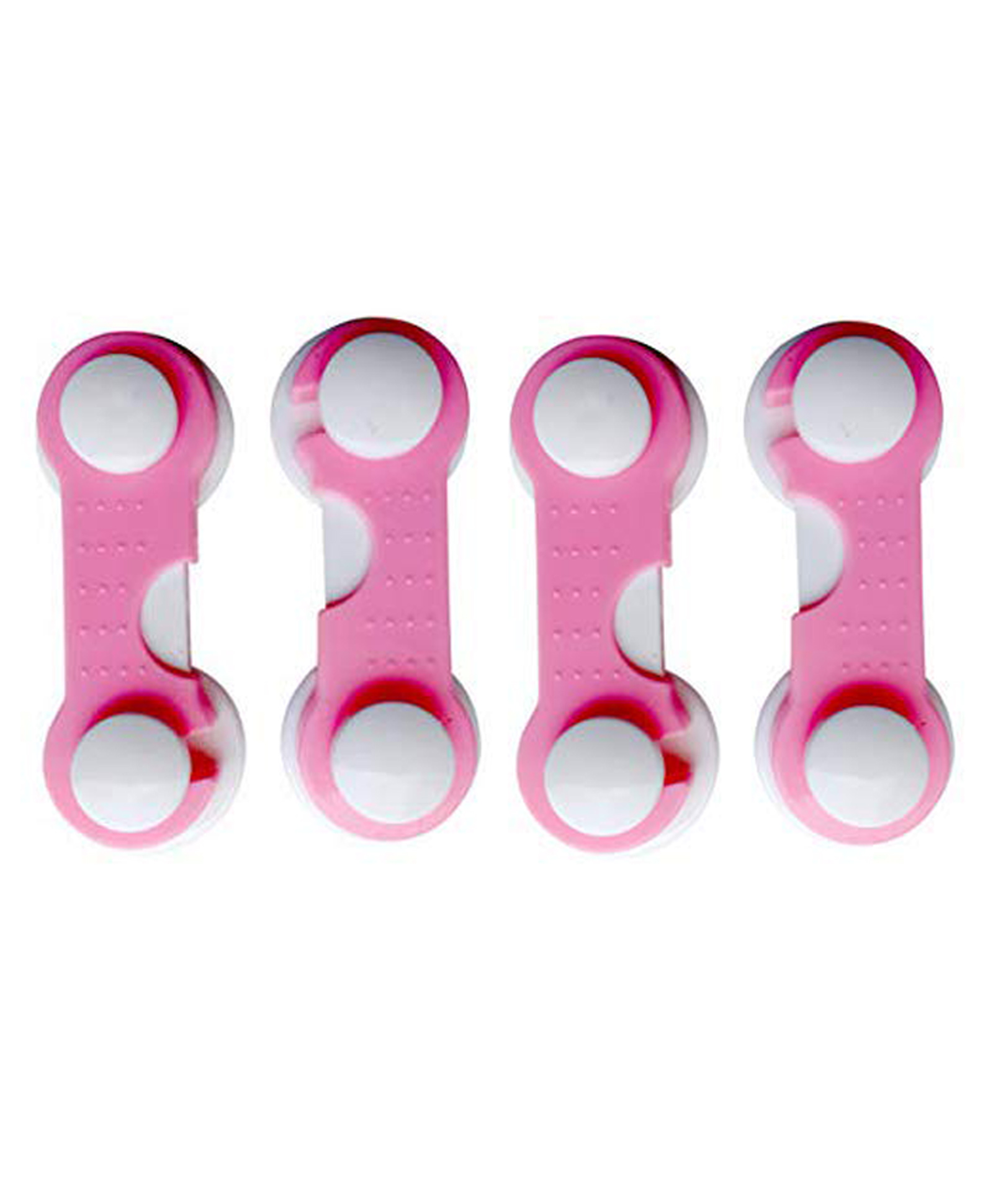 THE LITTLE LOOKERS Multipurpose Safety Lock for Doors, Cabinet, Fridge, Drawer Pink - Pack of 4-picture-24