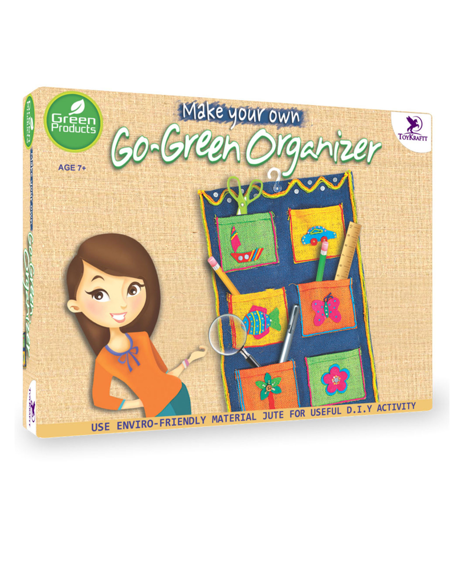 Toy Kraft Make Your Own Organiser Craft Activity - Multicolour-image-45