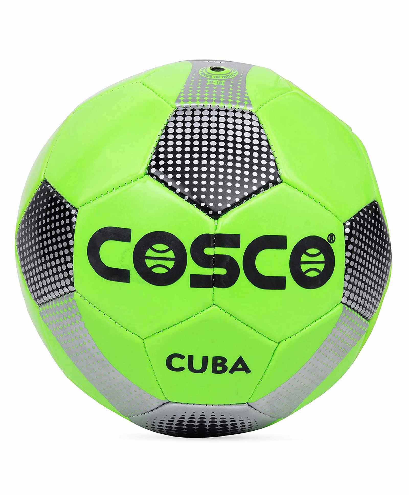 Cosco Cuba Foot Ball Size 5 - Green Black-image-45