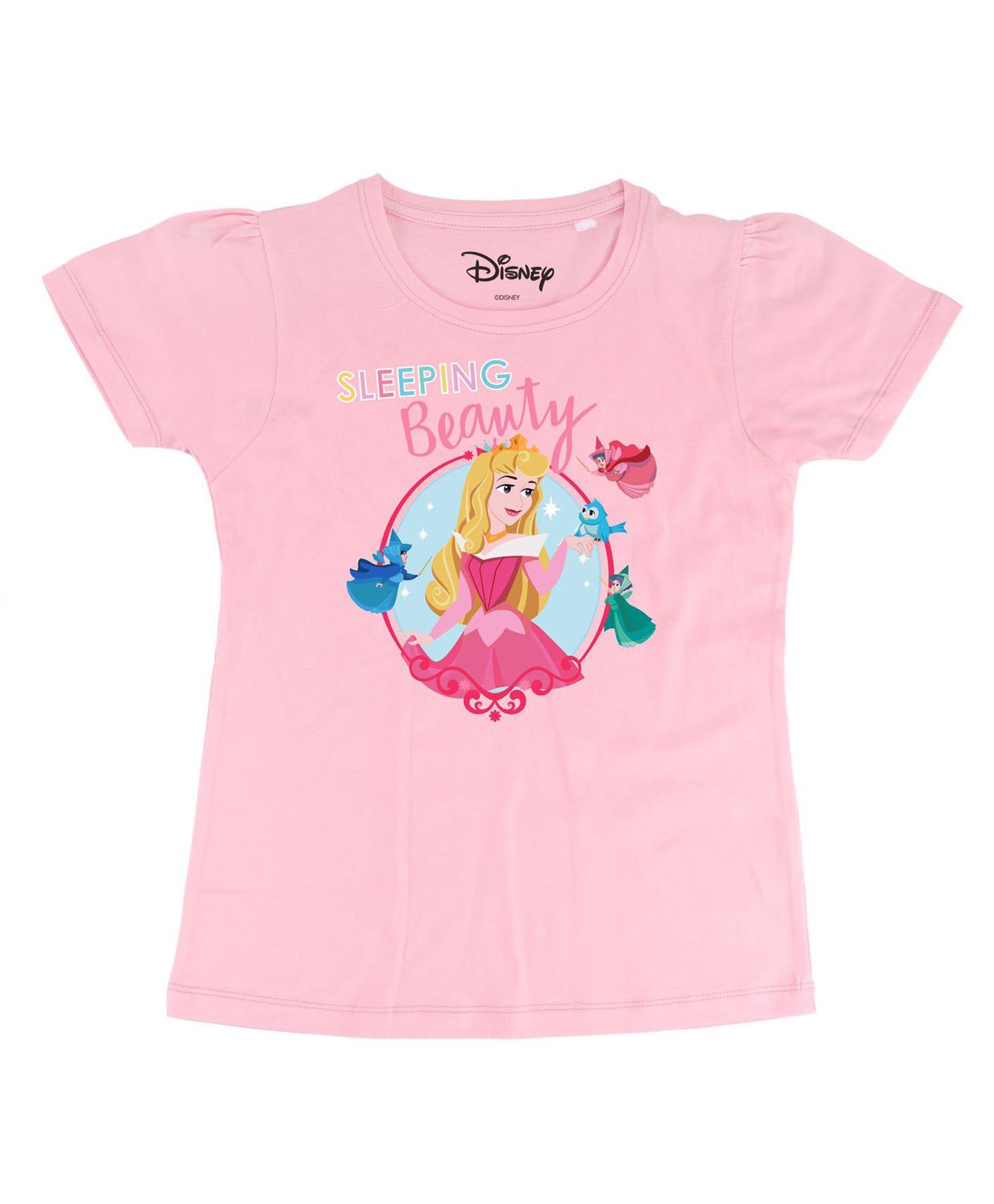Buy Disney By Crossroads Short Sleeves Sleeping Beauty Princess ...