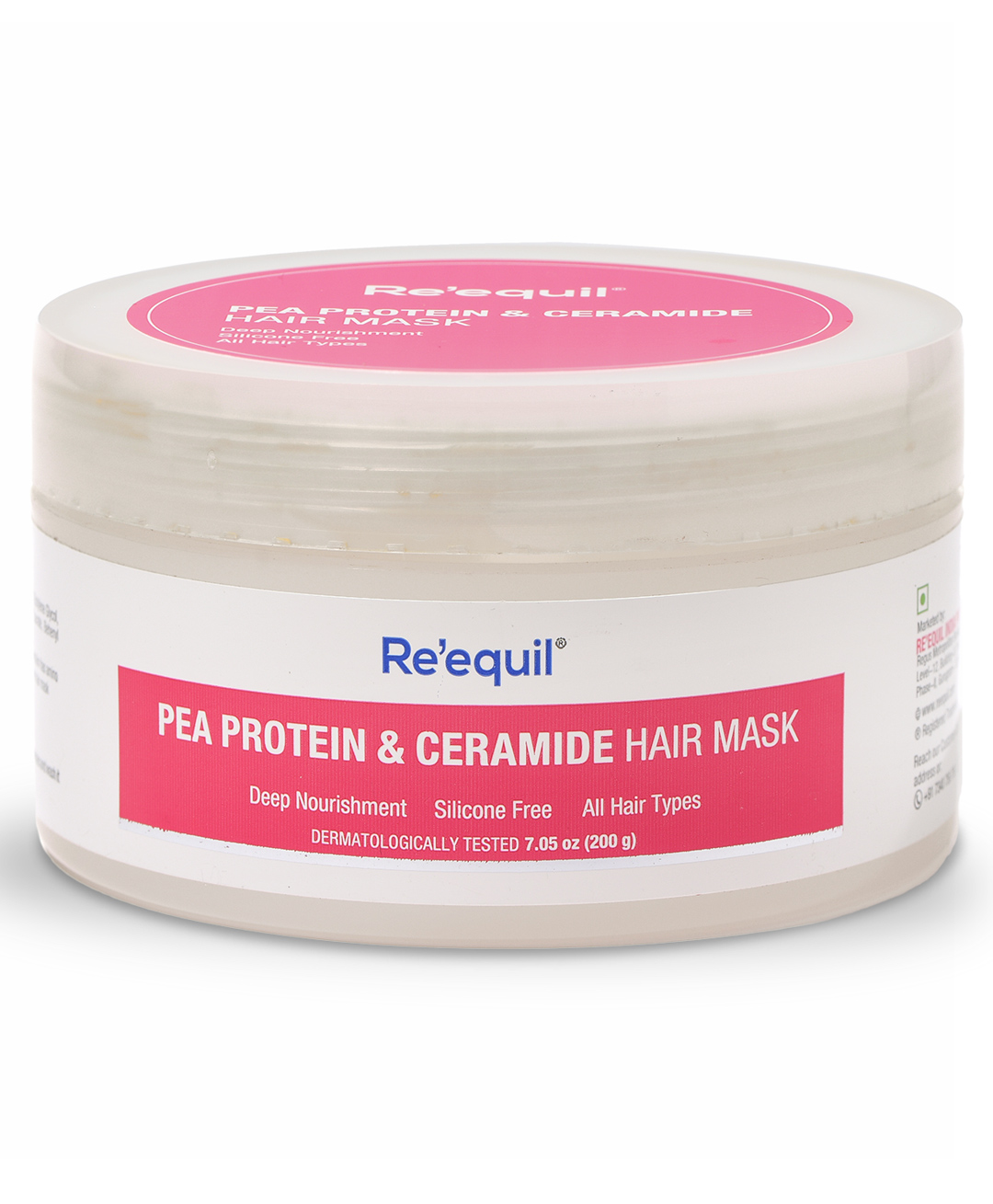 Re'equil Pea Protein & Ceramide Hair Mask for Dry Damaged Hair - 200 gm  Online in India, Buy at Best Price from  - 9452352