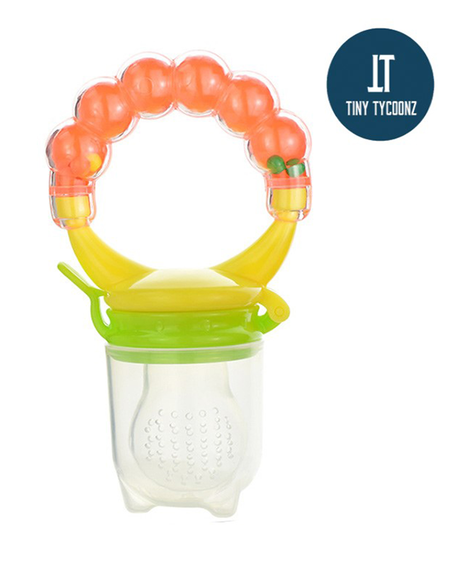 Tiny Tycoonz Silicone Fruit And Food Nibbler - Multicolour-picture-17