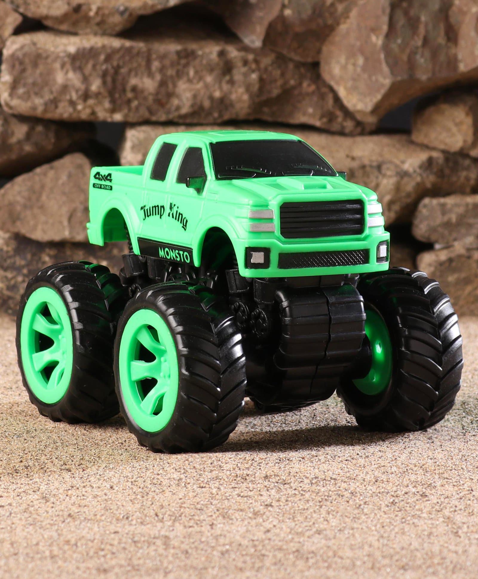 Monsto Friction Monster Truck - Green-picture-42