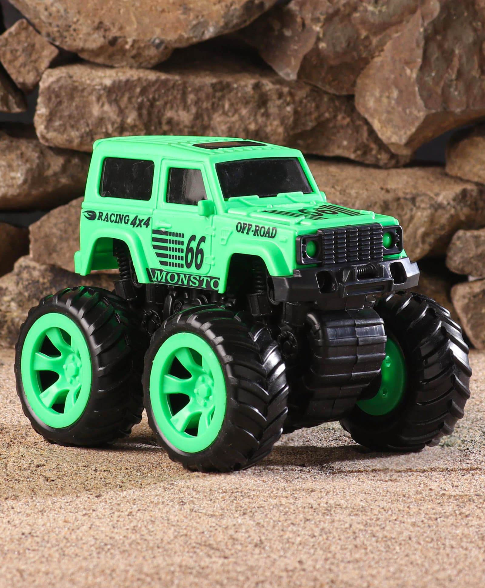 Monsto Friction Monster Truck - Green-picture-39
