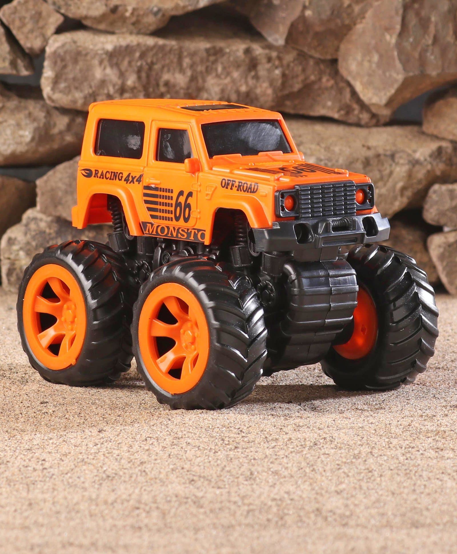 Monsto Friction Monster Truck - Orange-picture-34