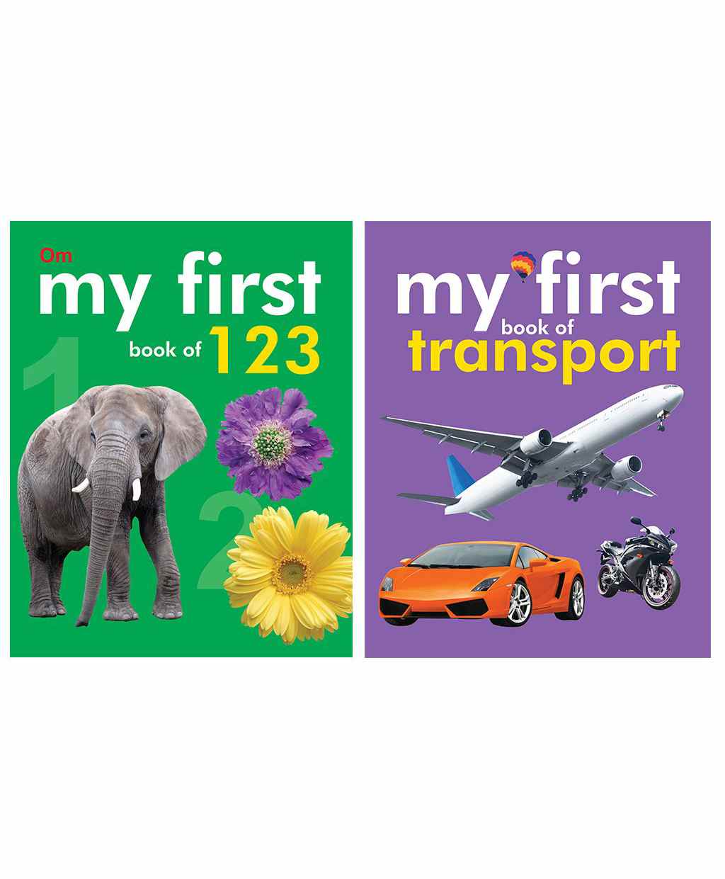 om books international My First Book of 123 & Transport Pack of 2 - English-picture-34