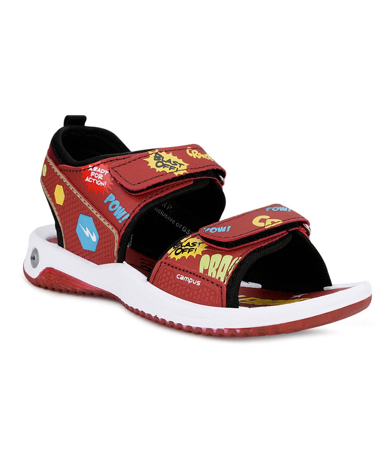 campus batman sandals