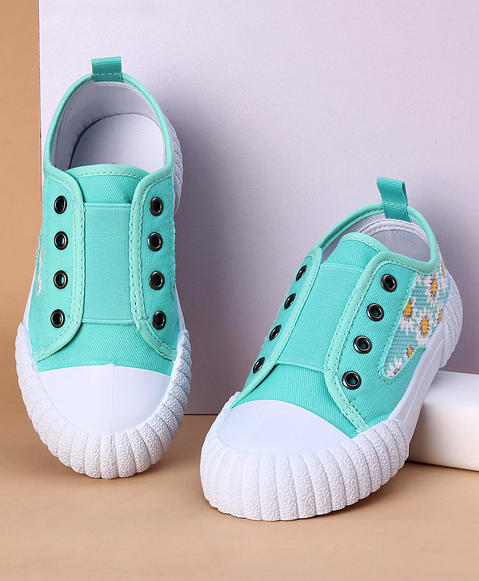 Cute Walk by Babyhug Casual Shoes - Sea Green-image-29