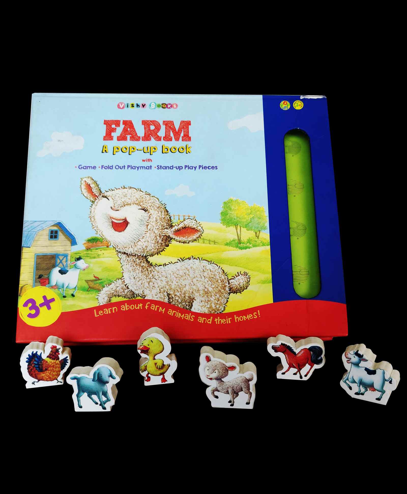 vishv books Farm A Pop-up Playmat Board Book - English-picture-44