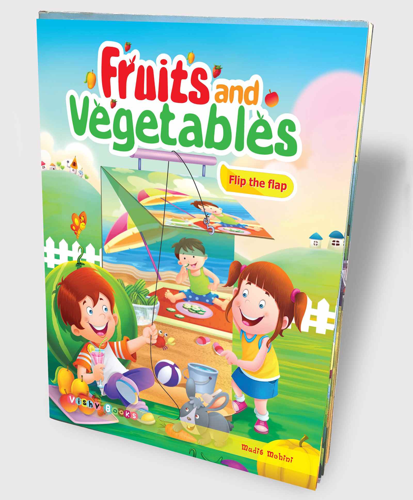 Fruit and Vegetables Board Book - English-image-3