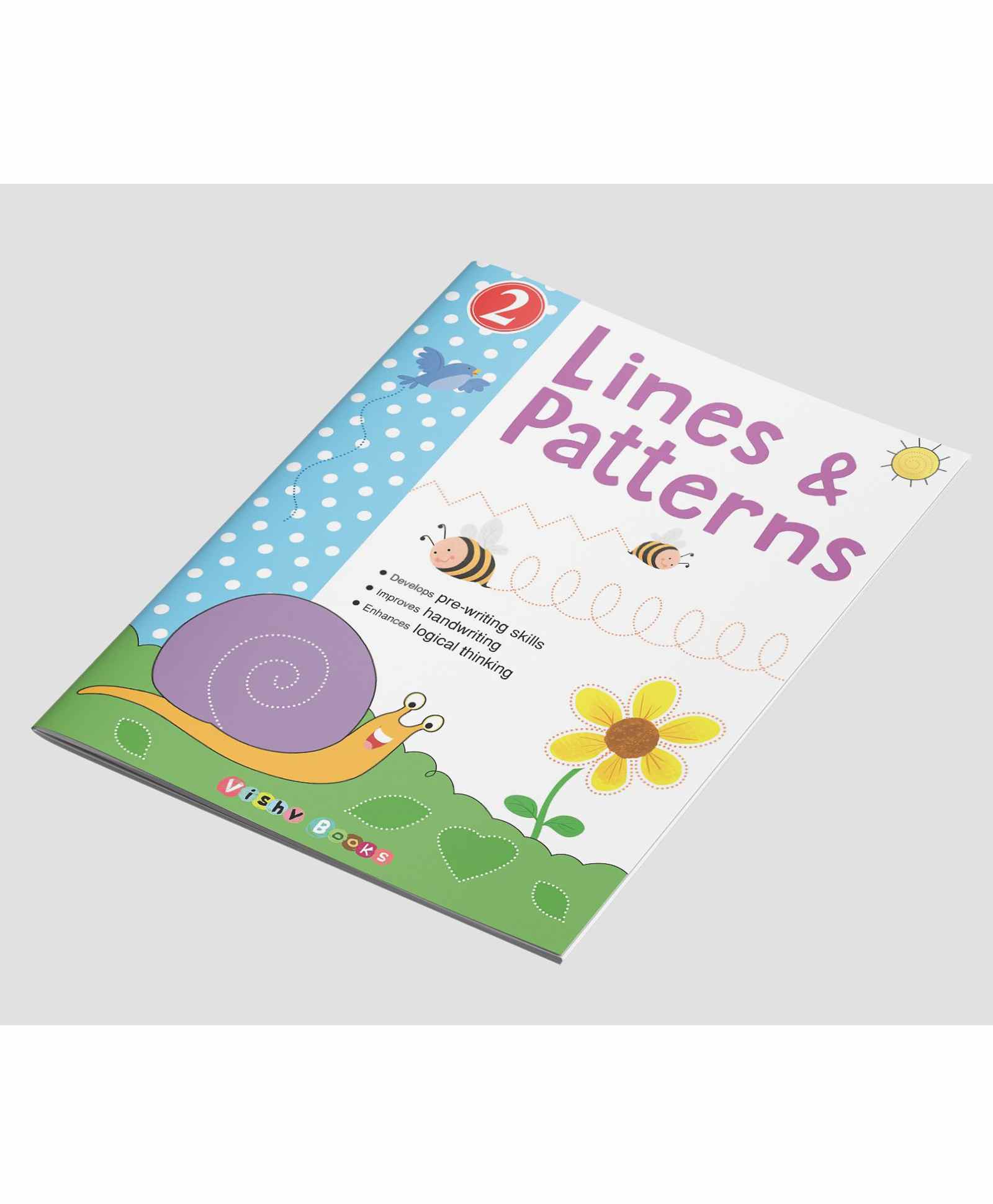 Vishv Books Lines & Patterns Book - English-picture-10