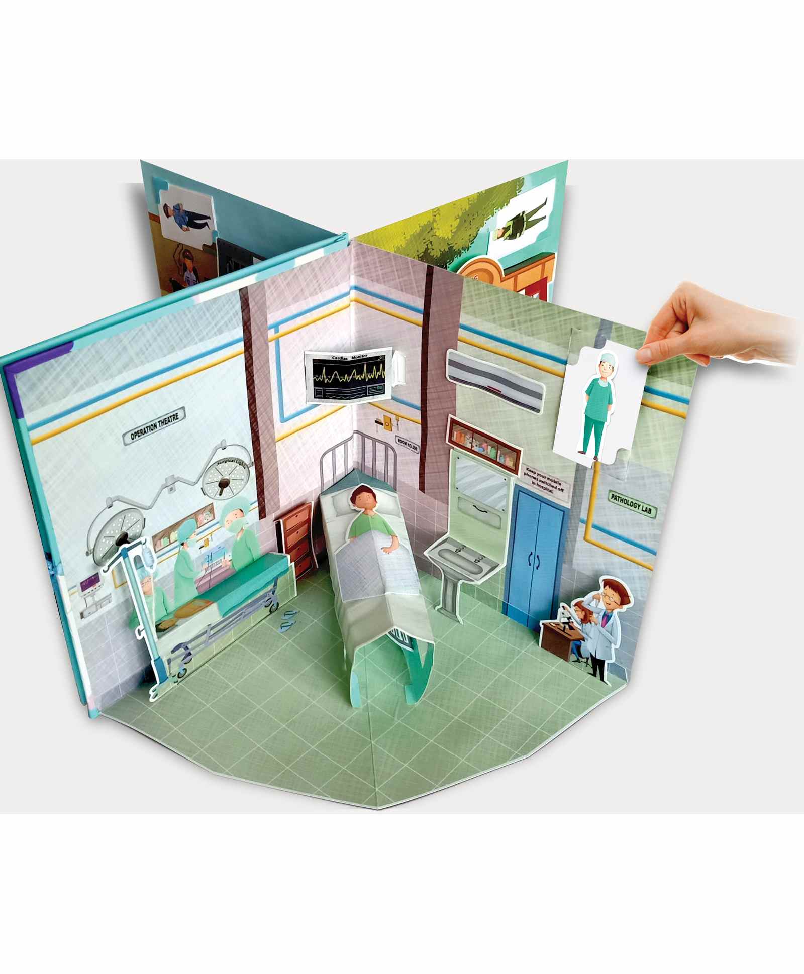 People & Places Pop-up Book with Pull Out Pieces - English-image-21