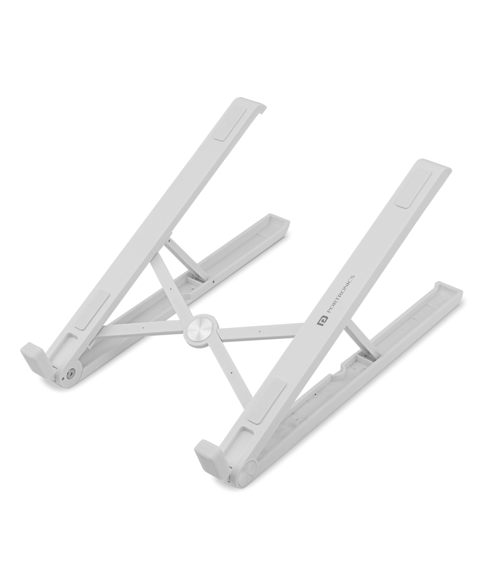 Portronics My Buddy Flip Laptop Stand - White-image-46