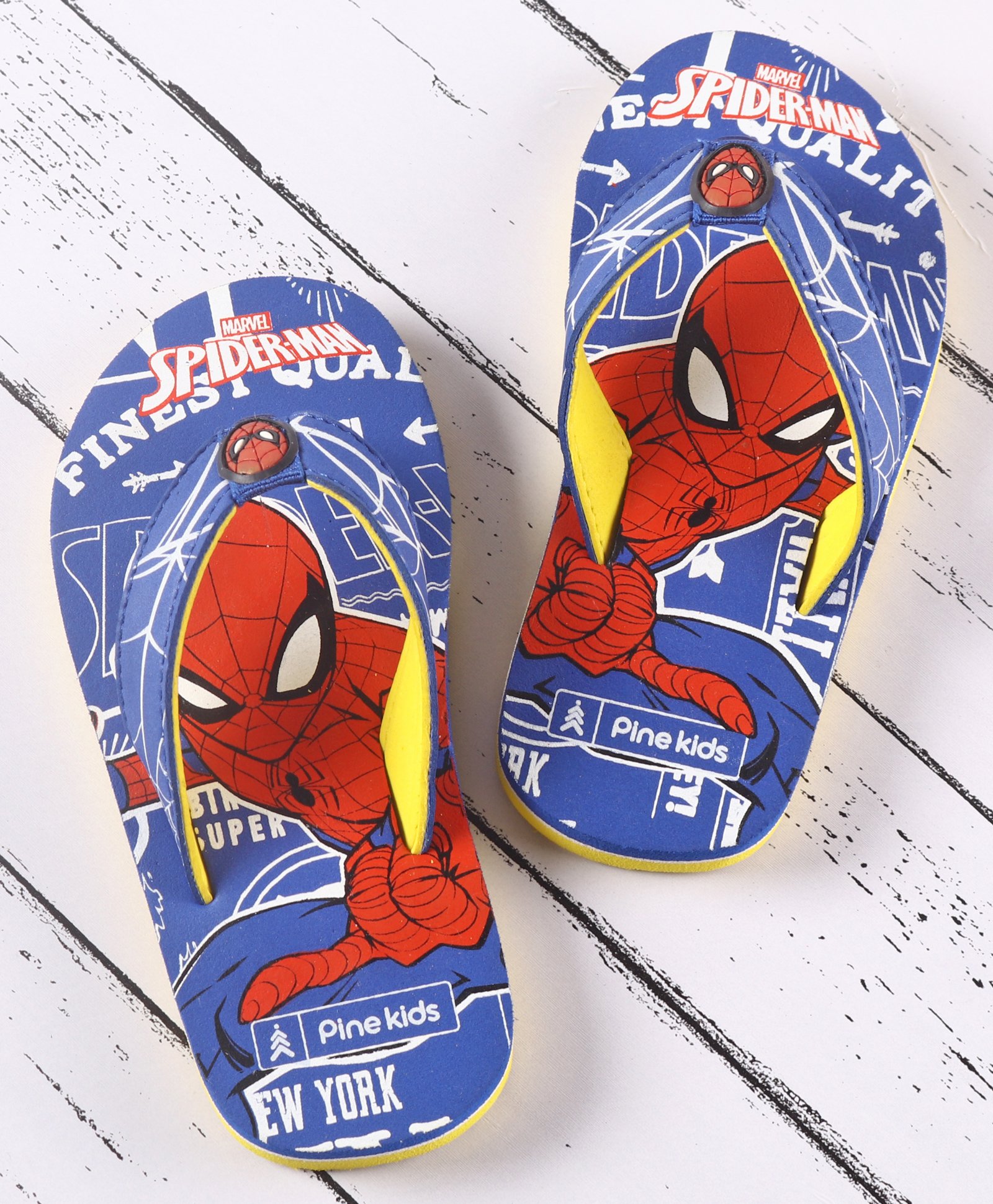 Buy Pine Kids Spider Man Flip Flops 