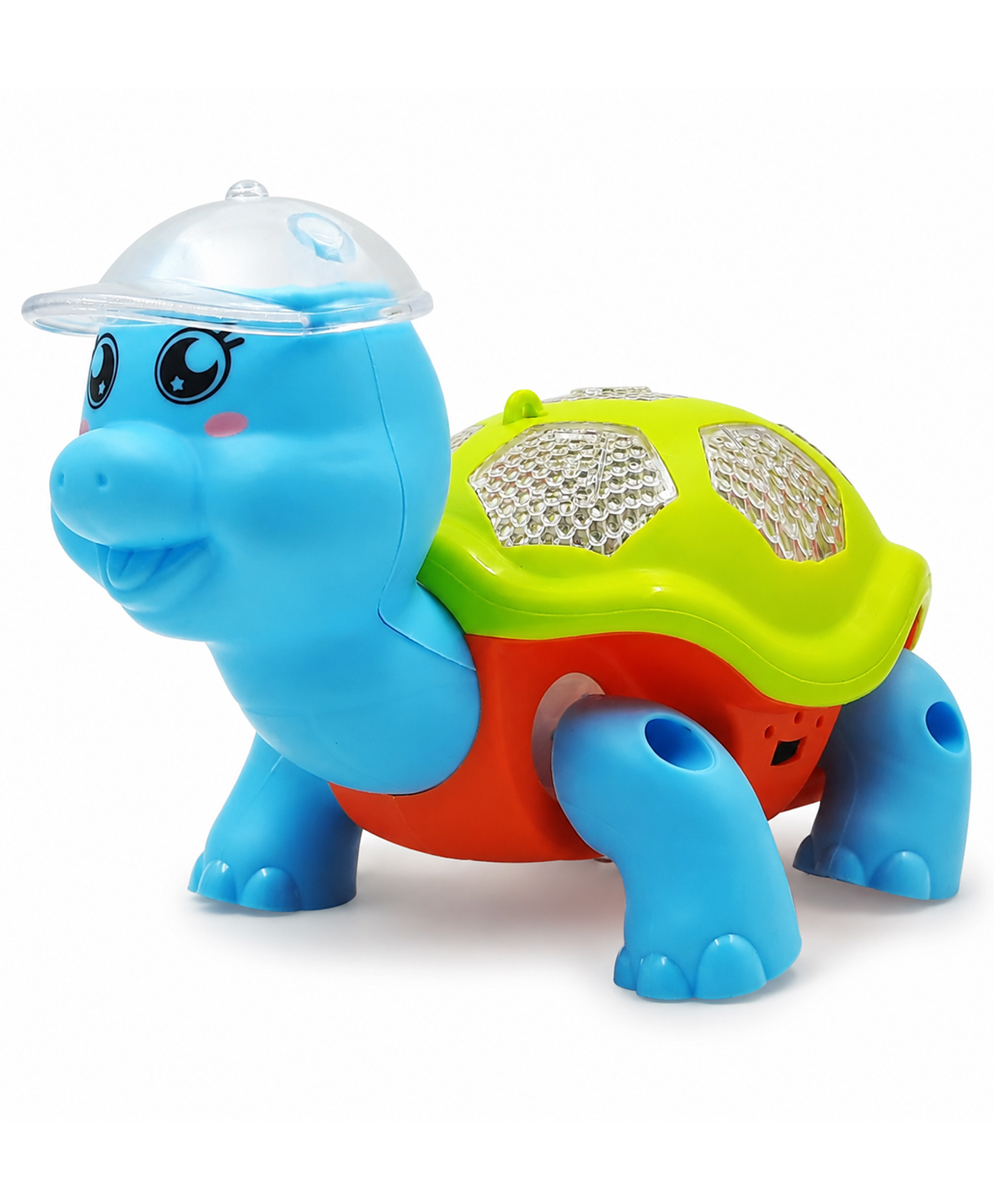 KiddyBuddy Bump & Go Turtle With Music And Light - Multicolor ( Color May Vary)-image-20