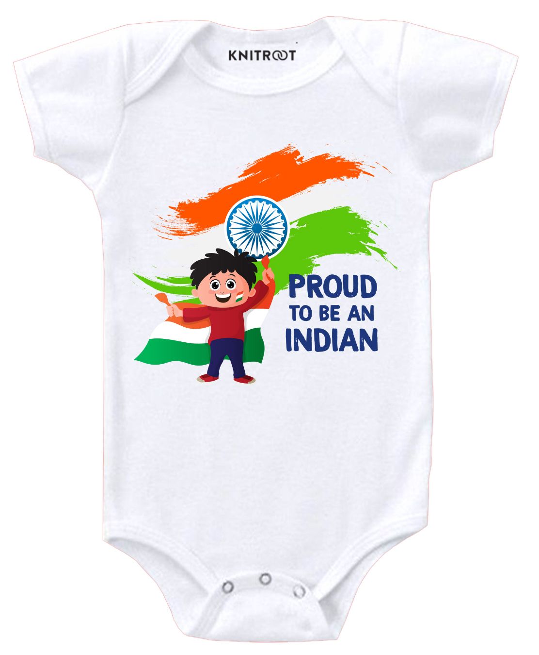KNITROOT Boy Proud Indian - White-picture-18
