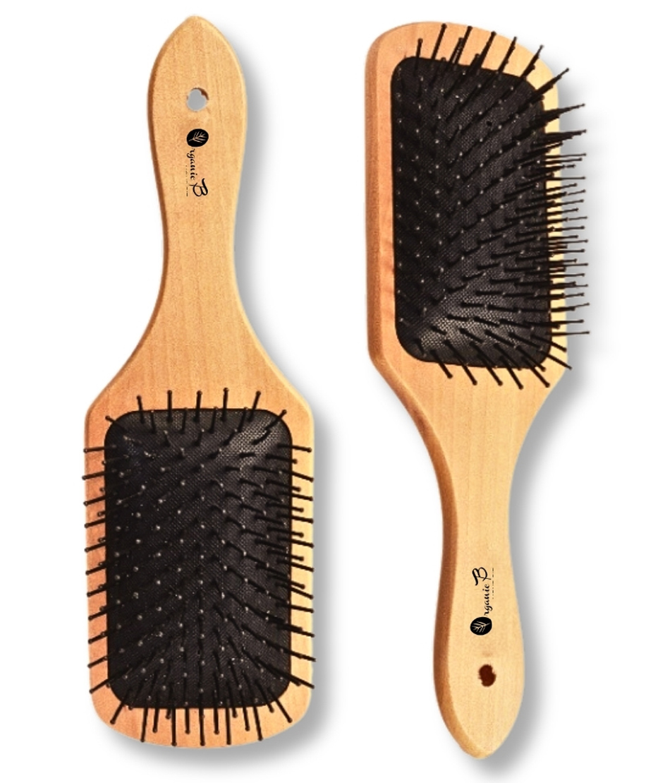 Organic B Bamboo Handle With Nylon Bristles - Black-image-9