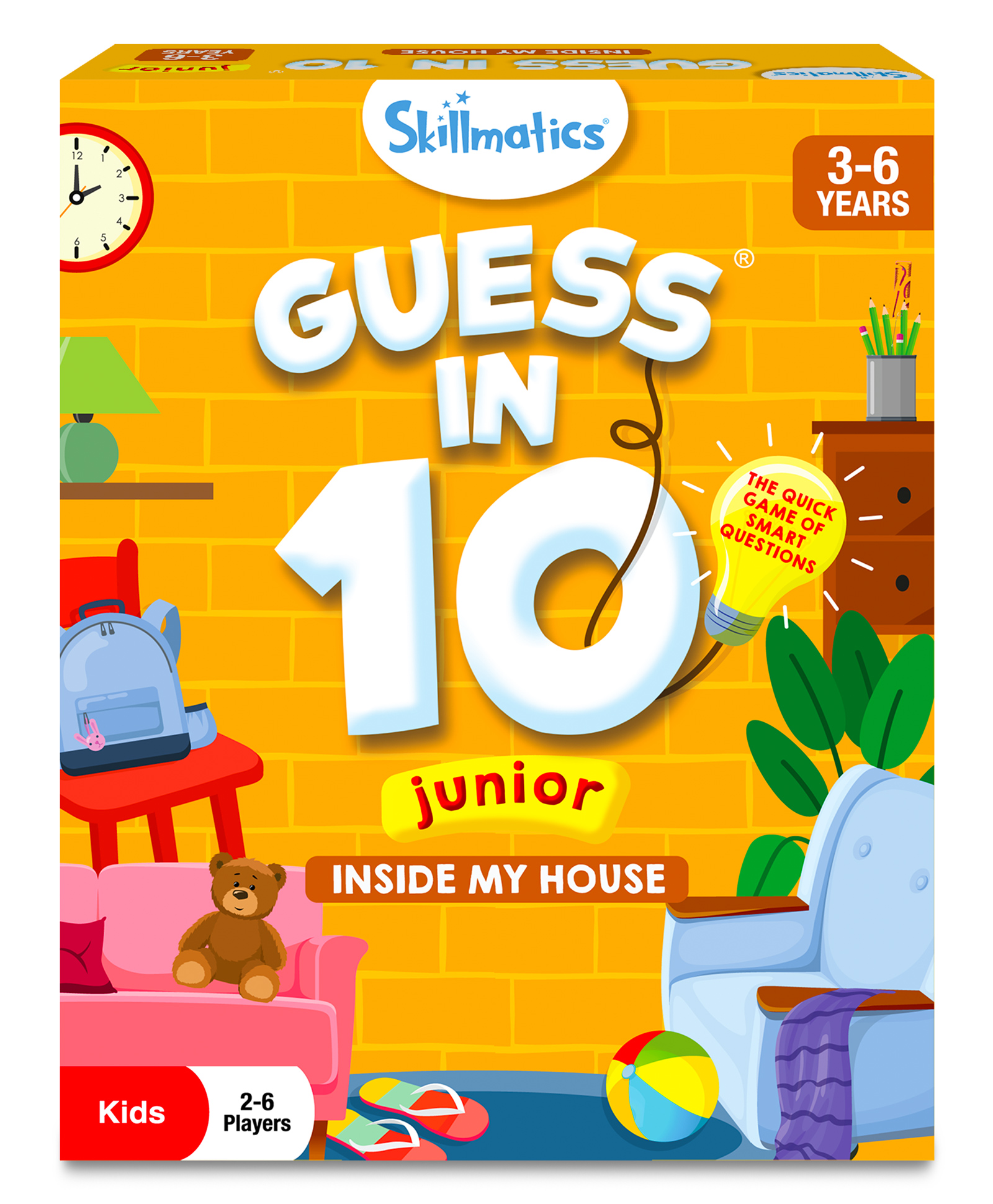 Skillmatics Card Game - Guess in 10 Junior Inside My House Quick Game of Smart Questions Gifts & Fun Learning for Ages 3 to 6-picture-26