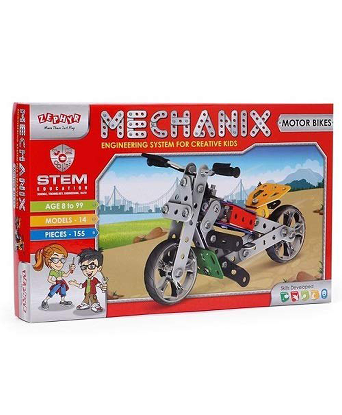 Zephyr Metal Mechanics Multicolor - 155 Pieces-image-36