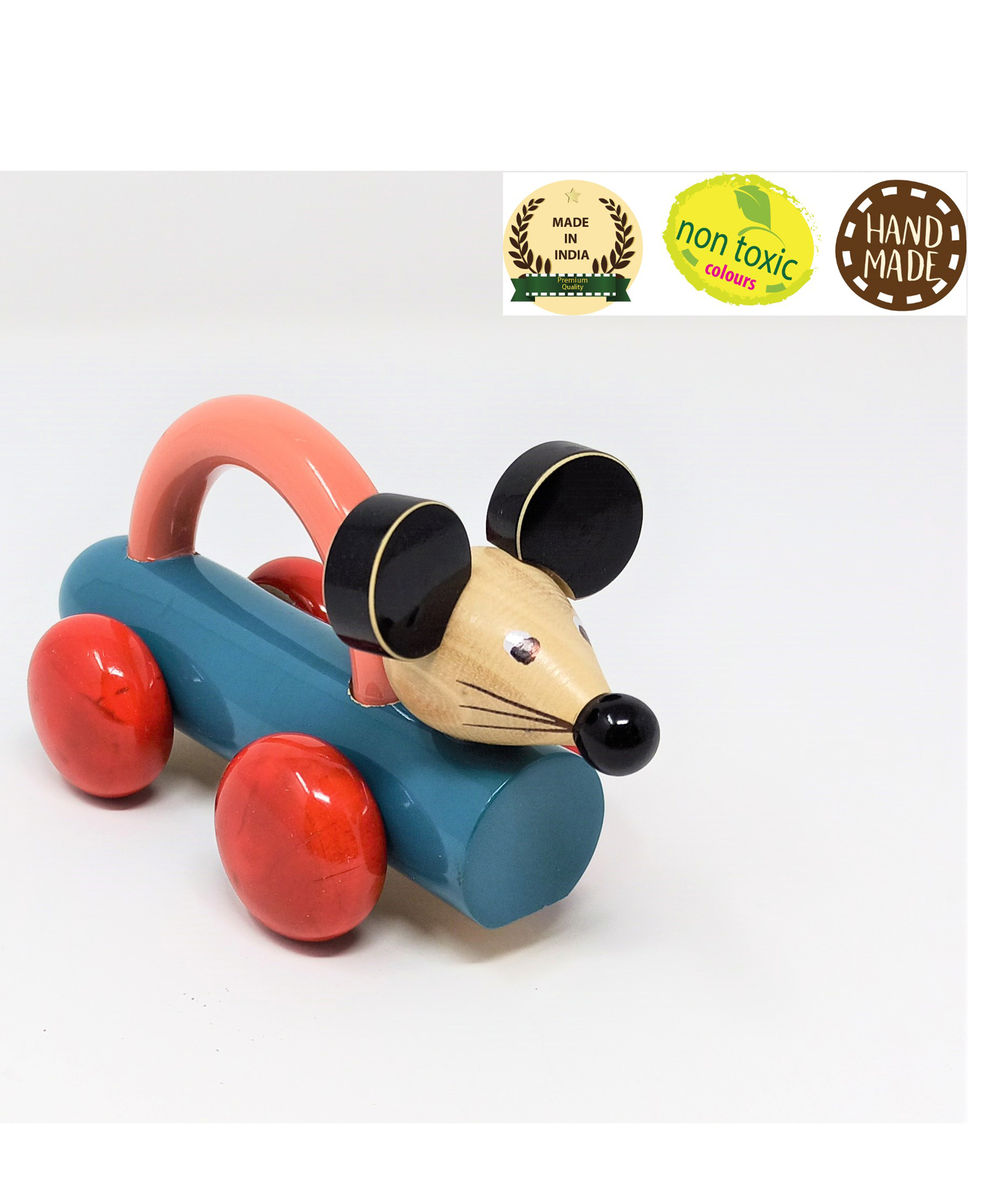 A&A Kreative Box Push Along Jerry Car - Multicolor-picture-17