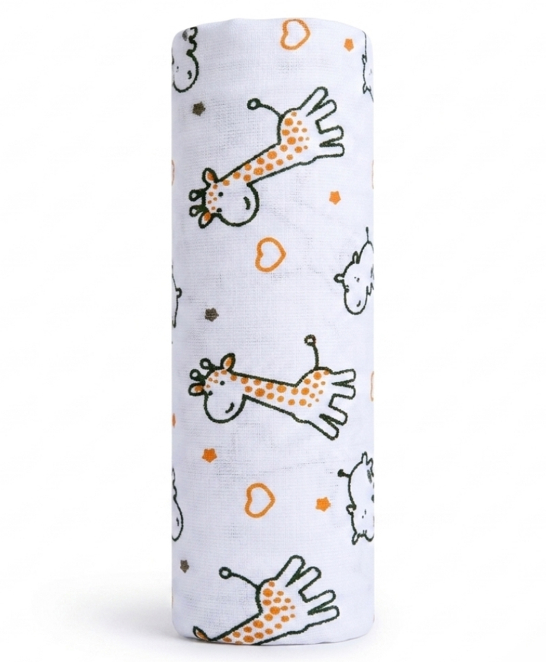LazyToddler Cotton Muslin Swaddle Wrap - White-picture-28