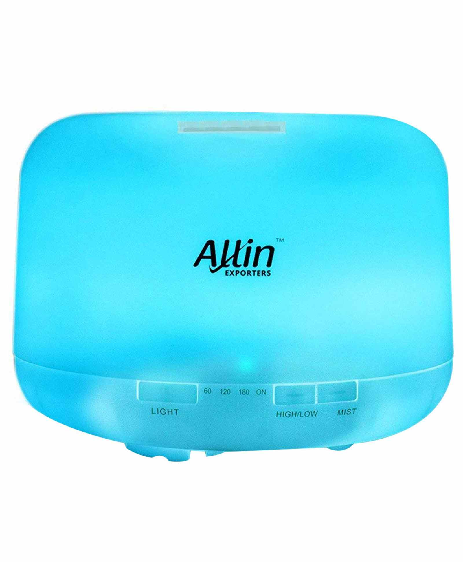 Allin Exporters Aroma Diffuser & Ultrasonic Humidifier With Changing LED Lights - Blue-image-35