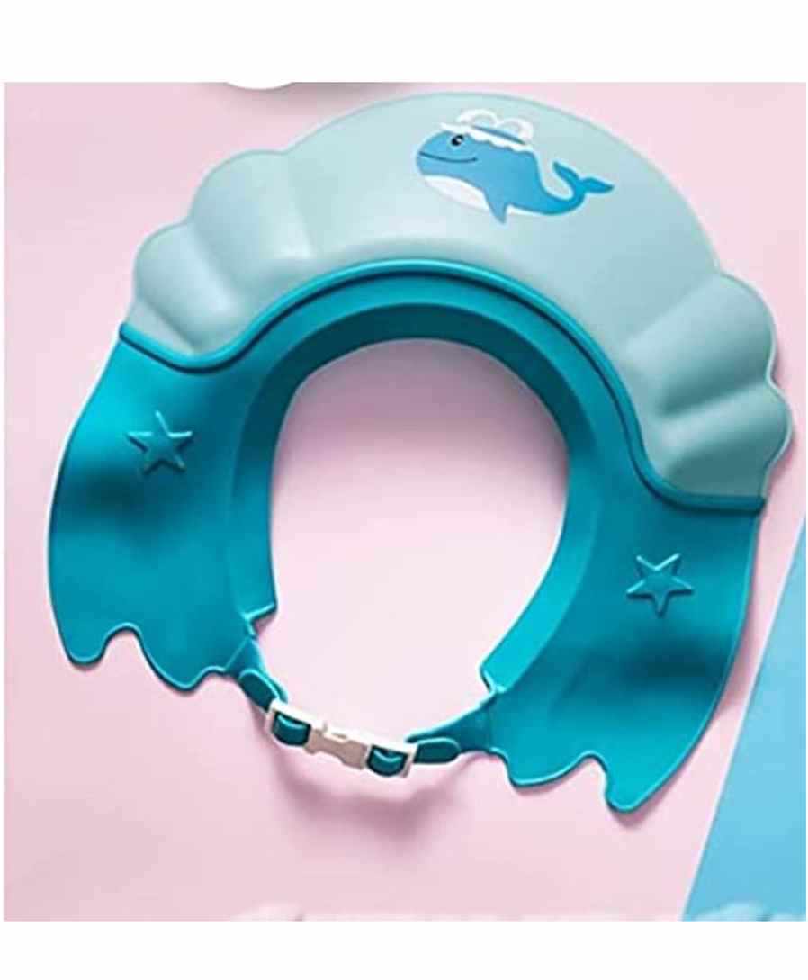 Syga Baby Shampoo Shower Cap - Blue-picture-18