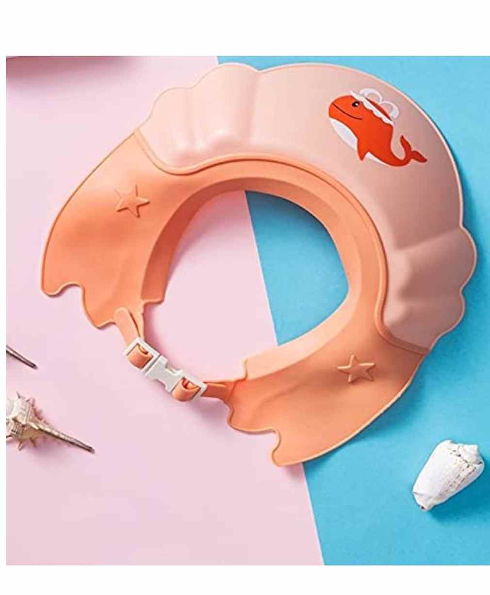 Syga Baby Shampoo Shower Cap - Pink-picture-24