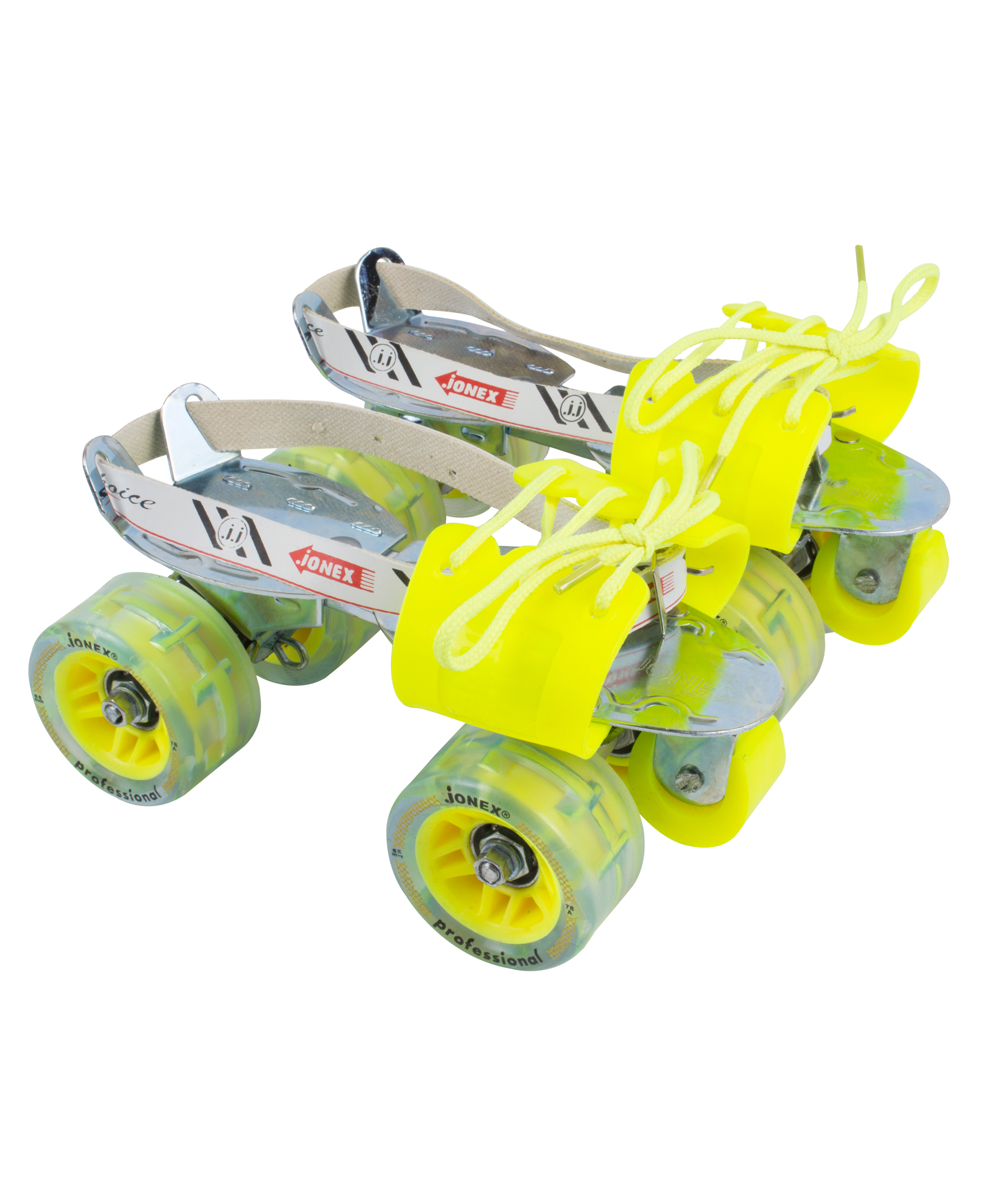 JJ Jonex Professional with Brake Adjustable Quad Roller Skates - Green-picture-17