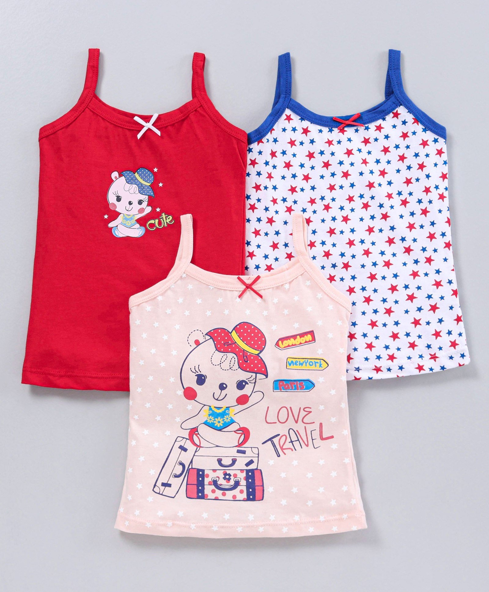 Bodycare Singlet Slips Pack of 3 - Multicolor-picture-12