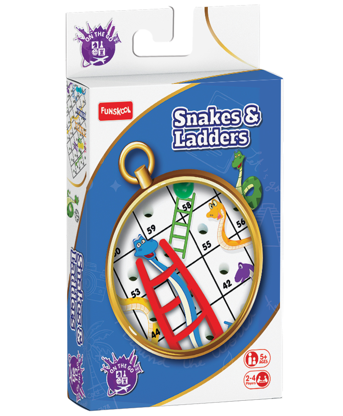 Funskool Travel Snakes and Ladders - Multicolour-picture-16