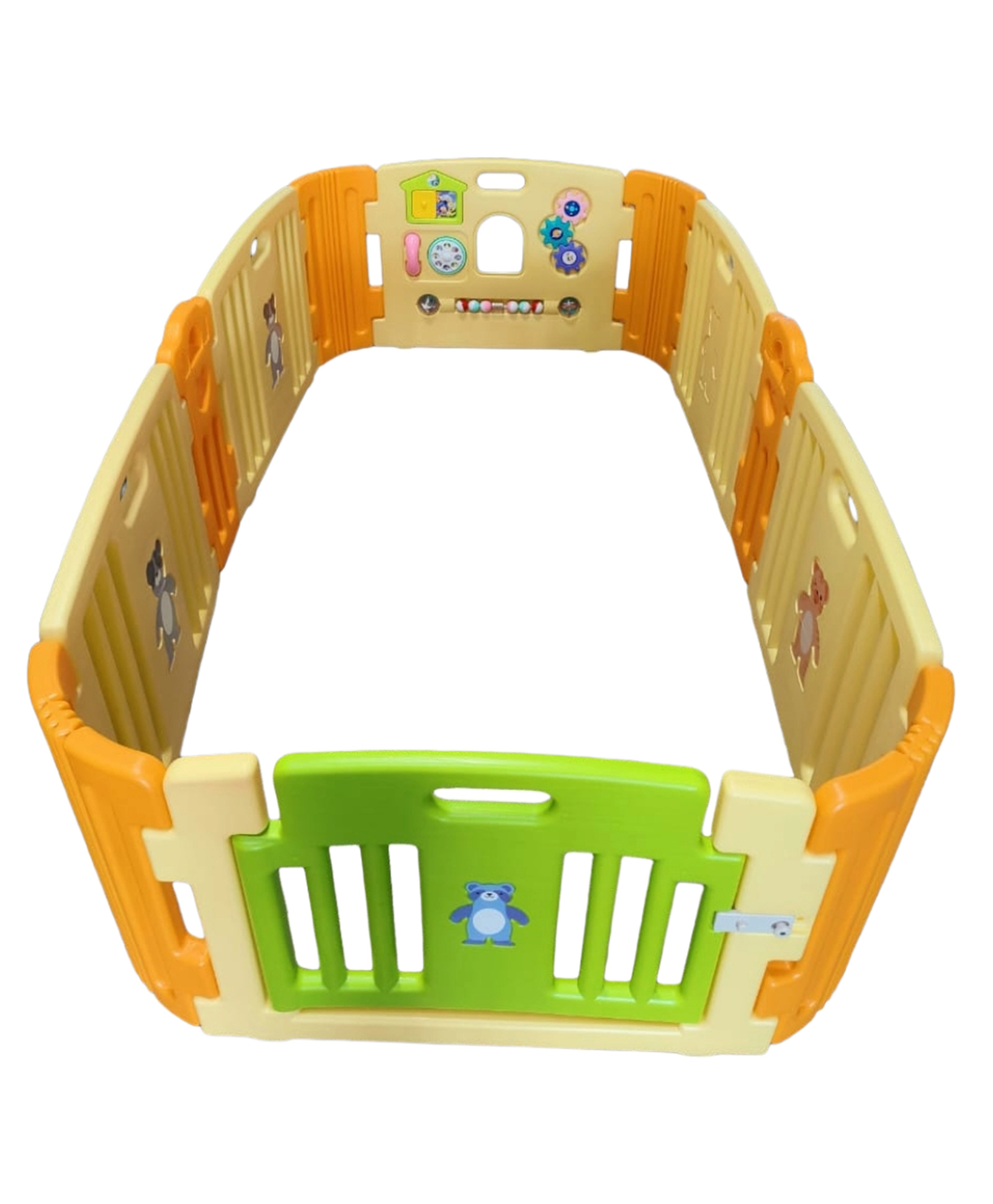 Babycenter India Baby Room Standard With 2 Extension - Beige Green Orange-picture-31