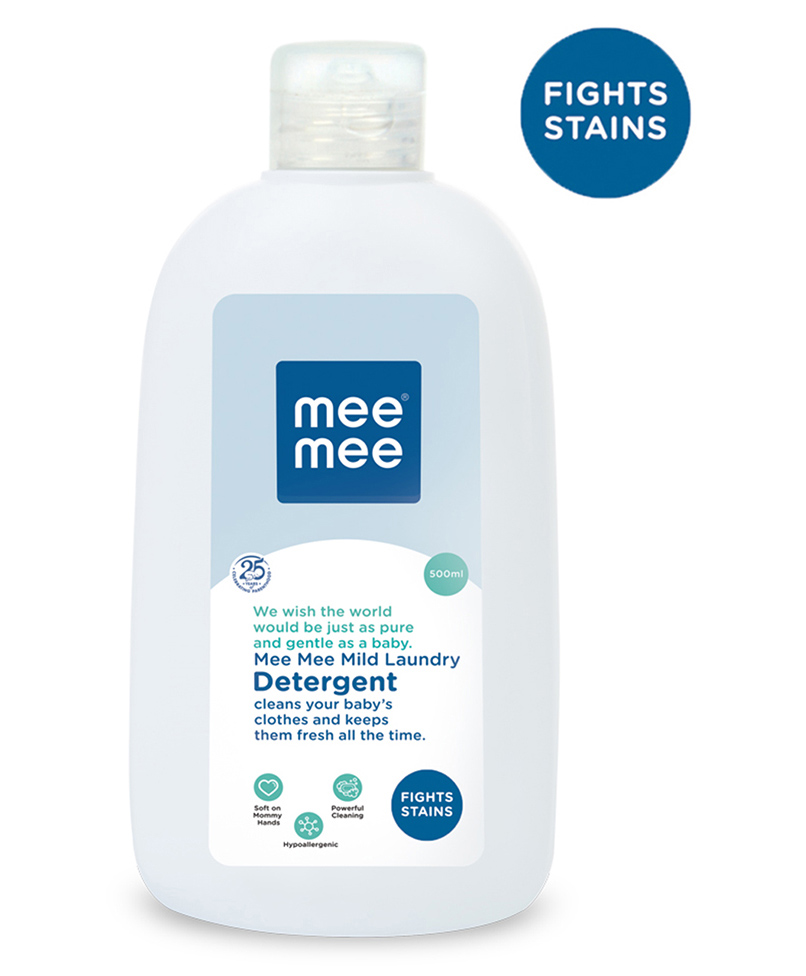 Mee Mee Baby Liquid Mild Laundry Detergent Bottle - 500 ml-image-19